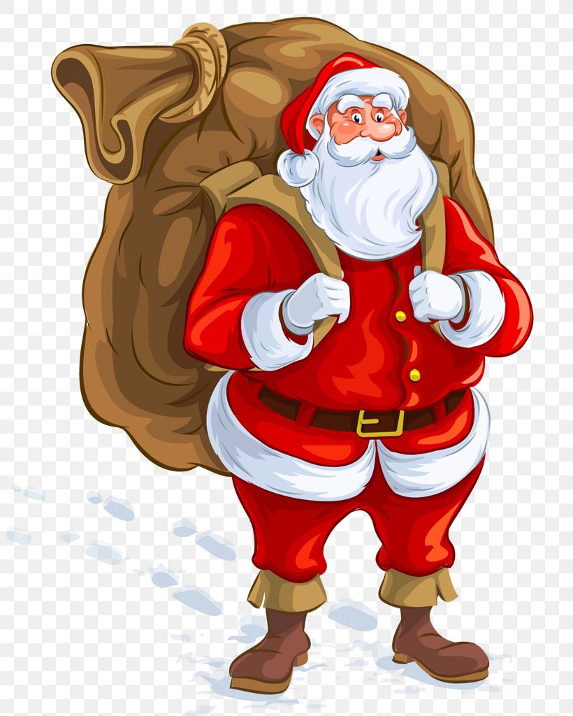 Ded Moroz Santa Claus Christmas Gift Illustration, PNG, 800x1024px, Ded Moroz, Cartoon, Christmas, Christmas Decoration, Christmas Gift Download Free