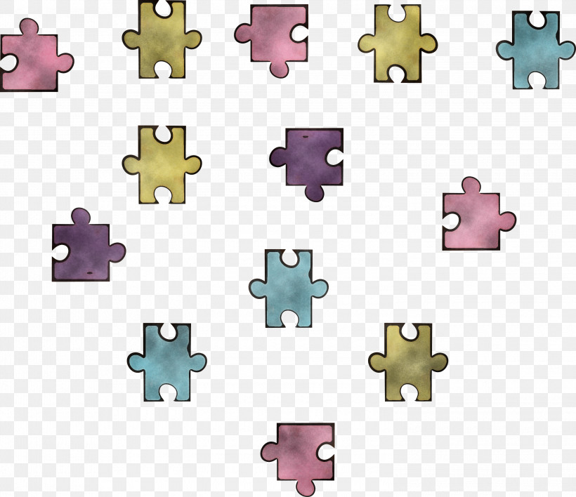 Autism Day World Autism Awareness Day Autism Awareness Day, PNG, 3000x2591px, Autism Day, Autism Awareness Day, Cross, Jigsaw Puzzle, Line Download Free