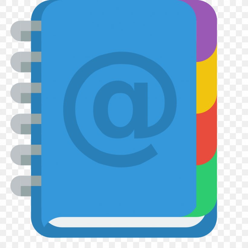 Electric Blue Computer Icon Brand, PNG, 1024x1024px, Address Book, Address, Blue, Book, Brand Download Free