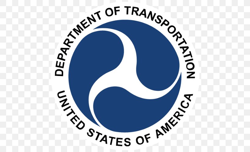 United States Department Of Transportation Logo Organization Pipeline And Hazardous Materials Safety Administration, PNG, 500x500px, Logo, Area, Blue, Brand, Dangerous Goods Download Free