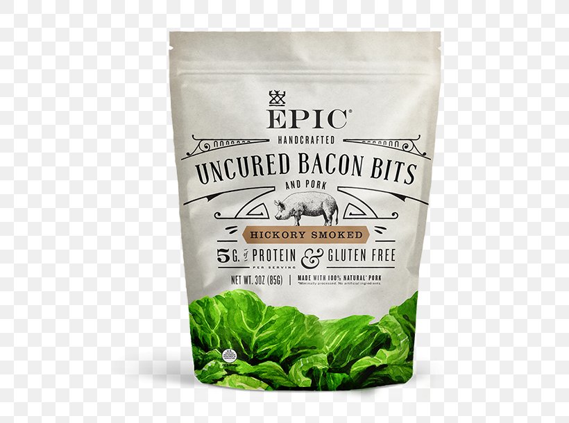 Bacon Jerky Organic Food Pork Rinds, PNG, 500x610px, Bacon, Bacon Bits, Beef, Dried Meat, Flavor Download Free