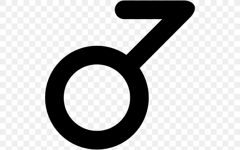 Man Gender Symbol Clip Art, PNG, 512x512px, Man, Black And White, Gender, Gender Symbol, Male Download Free