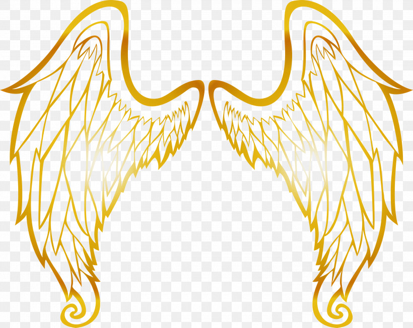 Wings Bird Wings Angle Wings, PNG, 3000x2387px, Wings, Angle Wings, Bird Wings, Wing, Yellow Download Free