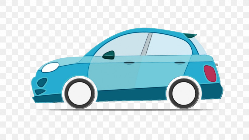 City Car, PNG, 1366x768px, Watercolor, Blue, Car, City Car, Compact Car Download Free