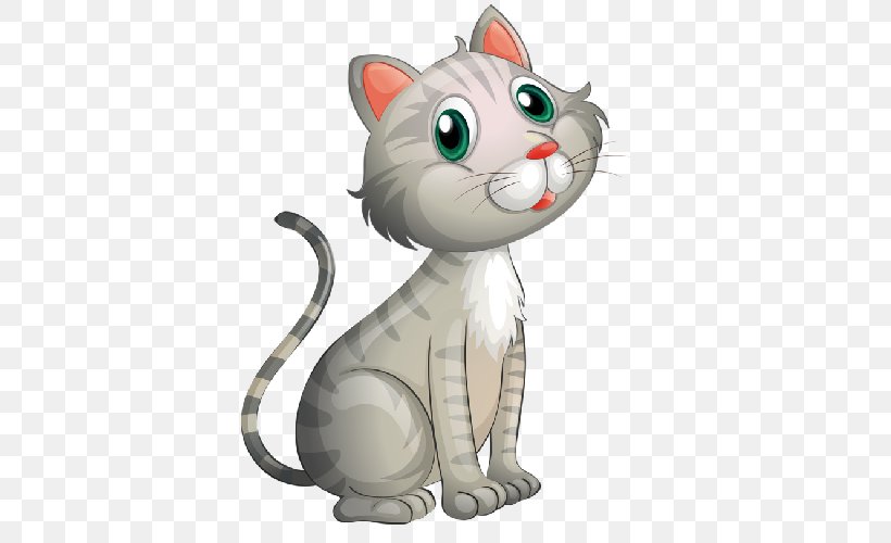 Cat Kitten Drawing Clip Art, PNG, 500x500px, Cat, Animal, Can Stock Photo, Carnivoran, Cartoon Download Free