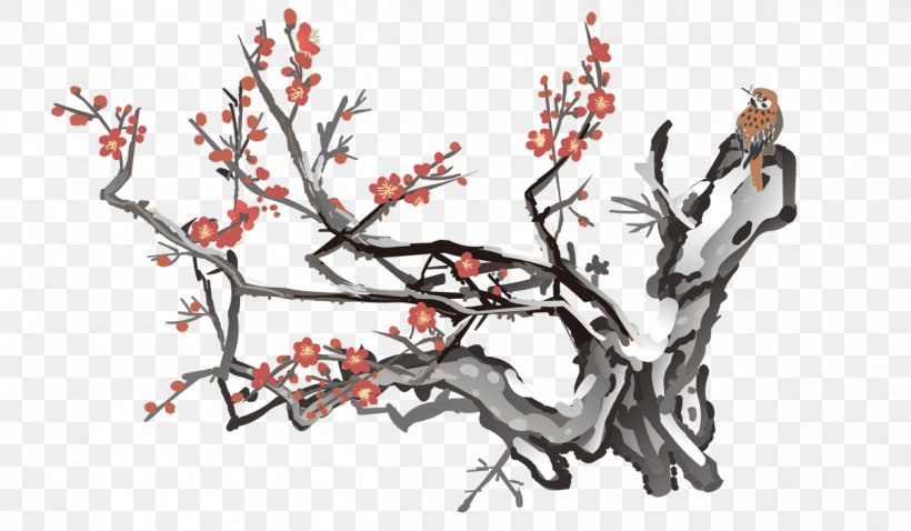 China Chinese Cuisine Chinese Painting, PNG, 1200x700px, China, Art, Black And White, Blossom, Branch Download Free