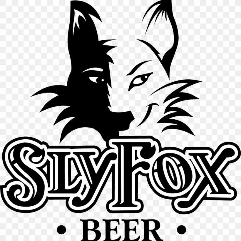 Sly Fox Brewing Company Beer Sly Fox Brewery Sly Fox Brewhouse & Eatery Porter, PNG, 1000x1000px, Sly Fox Brewing Company, Artwork, Beer, Black And White, Brewery Download Free