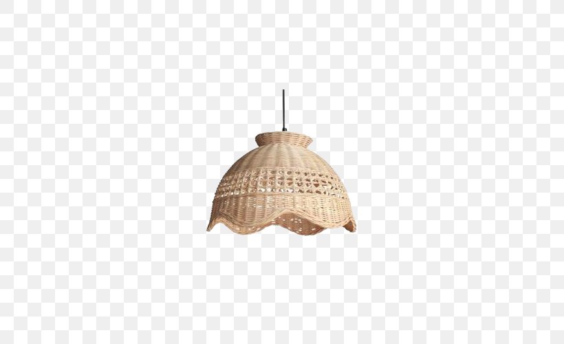 Rattan Pendant Light Light Fixture Lampshade Lighting, PNG, 500x500px, Rattan, Bamboe, Bamboo, Beige, Calameae Download Free