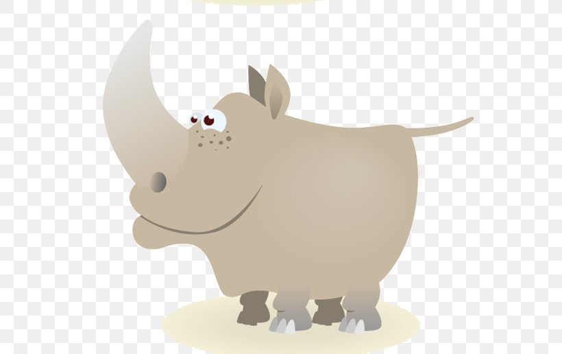 Rhinoceros Cattle Giraffe Clip Art, PNG, 600x516px, Rhinoceros, Animal, Carnivoran, Cartoon, Cattle Download Free