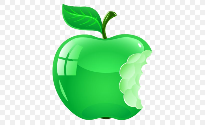 Apple Illustration, PNG, 500x500px, Apple, Food, Fruit, Green, Leaf Download Free