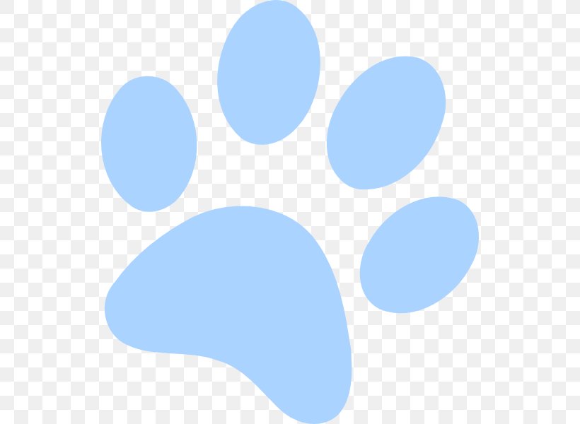 Dog Paw Light Blue Clip Art, PNG, 534x600px, Dog, Animal, Aqua, Azure, Baby Blue Download Free