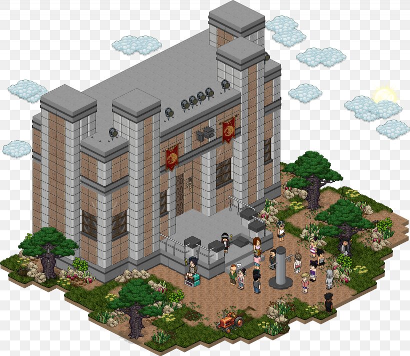 Habbo Role-playing Game House The Hunger Games, PNG, 1640x1423px, Habbo, Apartment, Architecture, Building, City Download Free