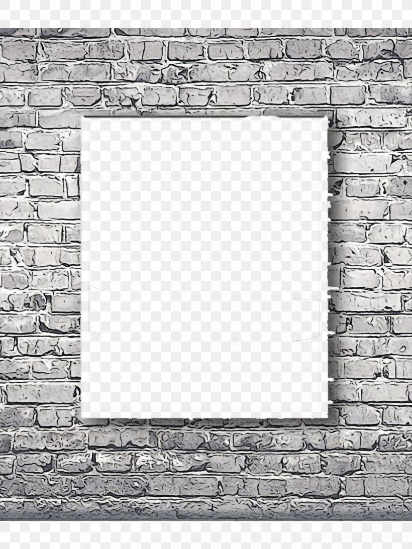 Picture Frame, PNG, 2508x3344px, Wall, Black, Brick, Editing, Picsart Download Free
