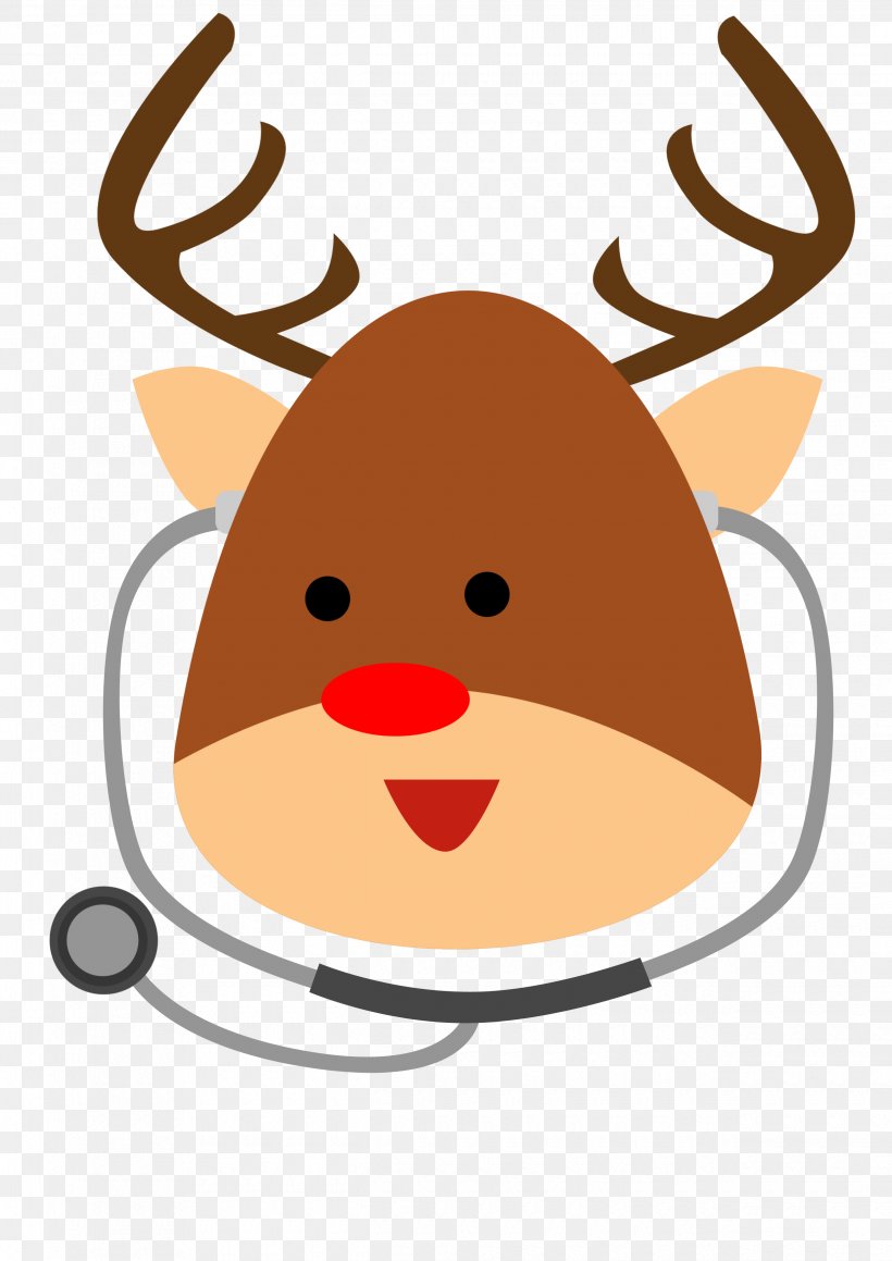 Reindeer Christmas Physician, PNG, 2480x3508px, Reindeer, Antler, Christmas, Clinic, Deer Download Free