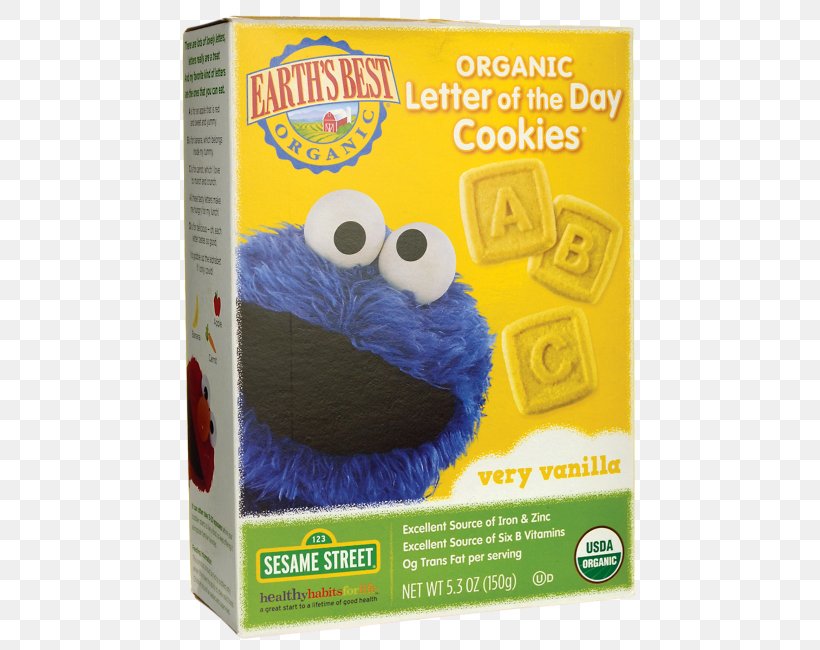 Organic Food Earth's Best Organic Letter Of The Day Cookies Very Vanilla Baby Food, PNG, 650x650px, Organic Food, Baby Food, Biscuits, Food, Hain Celestial Group Download Free