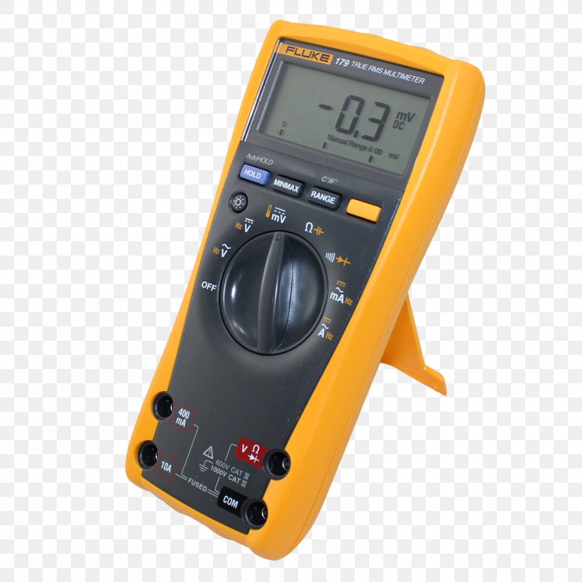 Fluke Corporation Digitalmultimeter Electronics True RMS Converter, PNG, 1000x1000px, Fluke Corporation, Calibration, Current Clamp, Digitalmultimeter, Electrical Engineering Download Free