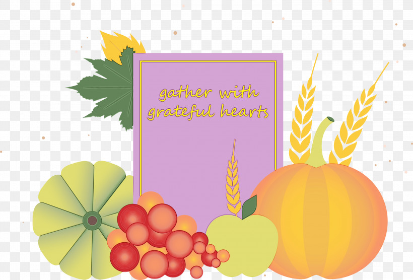 Greeting Card Yellow Meter Computer Vegetable, PNG, 3000x2037px, Thanksgiving, Autumn, Computer, Greeting, Greeting Card Download Free
