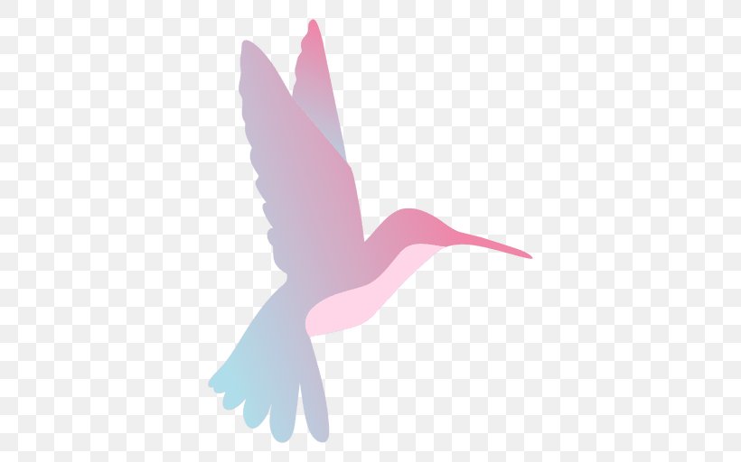 Hummingbird Violetear Silhouette, PNG, 512x512px, Hummingbird, Beak, Bird, Logo, Pink Download Free