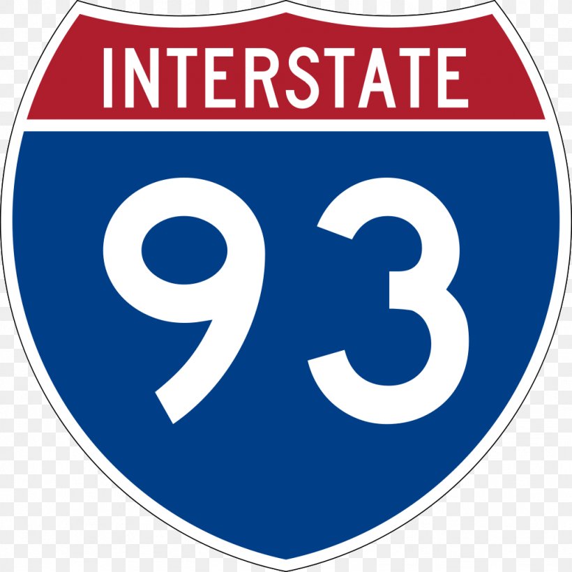 Interstate 93 Interstate 95 Interstate 94 Interstate 84 Interstate 90, PNG, 1024x1024px, Interstate 95, Area, Brand, Highway, Interstate 10 Download Free