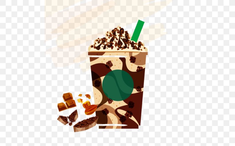Sundae Chocolate Nestlé Crunch Starbucks Baileys Irish Cream, PNG, 510x510px, Sundae, Baileys Irish Cream, Biscotti, Calorie, Chocolate Download Free