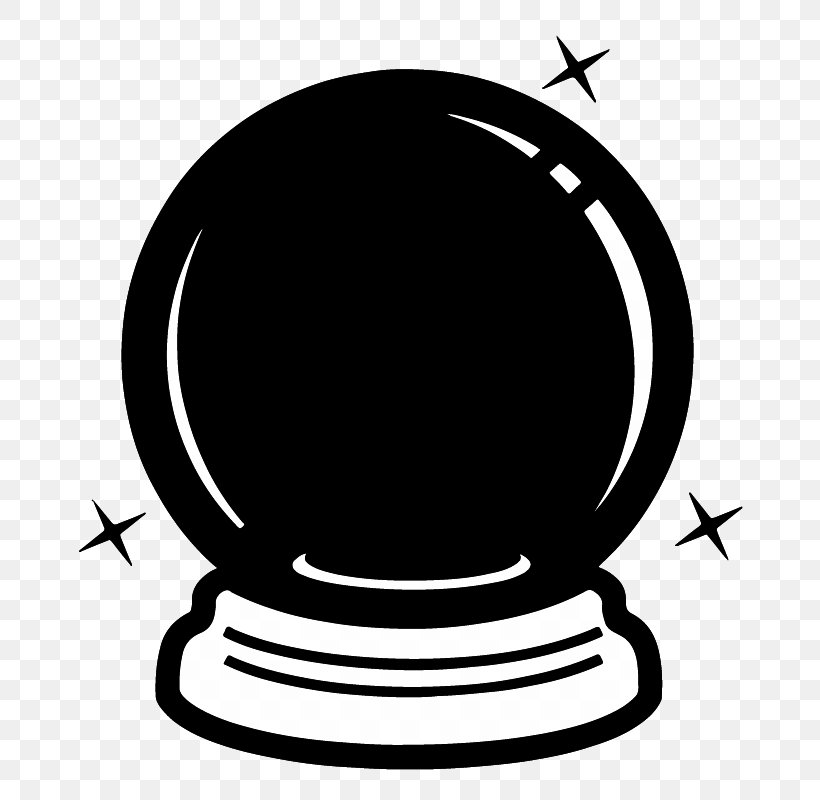 Clip Art Crystal Ball Vector Graphics Royalty-free Illustration, PNG, 800x800px, Crystal Ball, Artwork, Ball, Black, Black And White Download Free