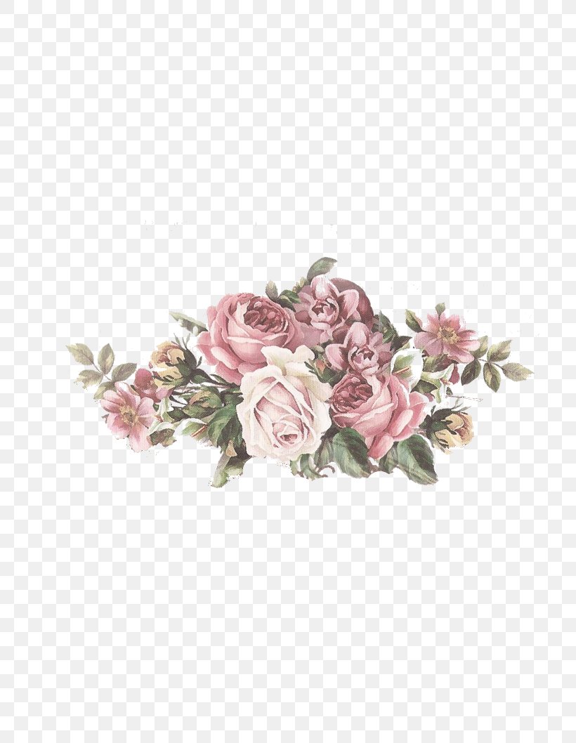 Flower Bouquet Floral Design Garden Roses, PNG, 734x1058px, Flower, Artificial Flower, Cut Flowers, Decal, Decoupage Download Free