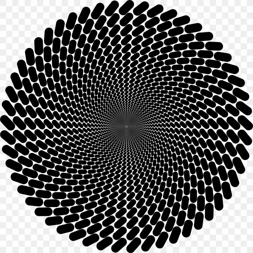 Fraser Spiral Illusion Circle Rotation Concentric Objects, PNG, 2348x2348px, Fraser Spiral Illusion, Black And White, Clockwise, Concentric Objects, Gear Download Free