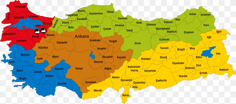 Tokat Province Kastamonu Province Provinces Of Turkey Kütahya Province Map, PNG, 1506x668px, Tokat Province, Area, Black Sea Region, Cartography, City Download Free