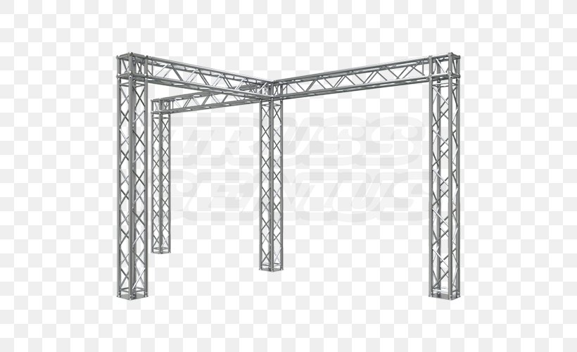 Truss Structure Steel Trade Show Display Metal, PNG, 500x500px, Truss, Aluminium, Area, Black And White, Display Device Download Free
