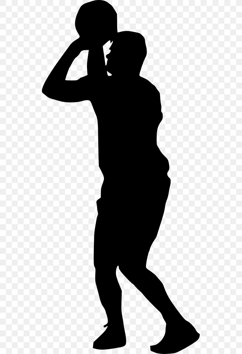 Clip Art Basketball Silhouette Image, PNG, 535x1200px, Basketball, Basketball Player, Drawing, Dribbling, Silhouette Download Free