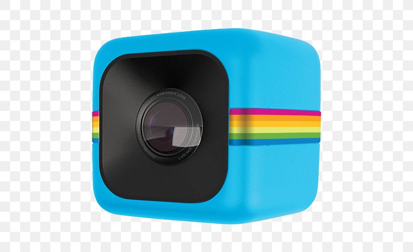 Polaroid Cube Polaroid Corporation Action Camera Digital Cameras, PNG, 500x500px, Polaroid Cube, Action Camera, Camcorder, Camera, Camera Lens Download Free