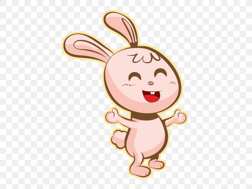 Rabbit Easter Bunny Mascot Painting Clip Art, PNG, 1250x938px, Watercolor, Cartoon, Flower, Frame, Heart Download Free