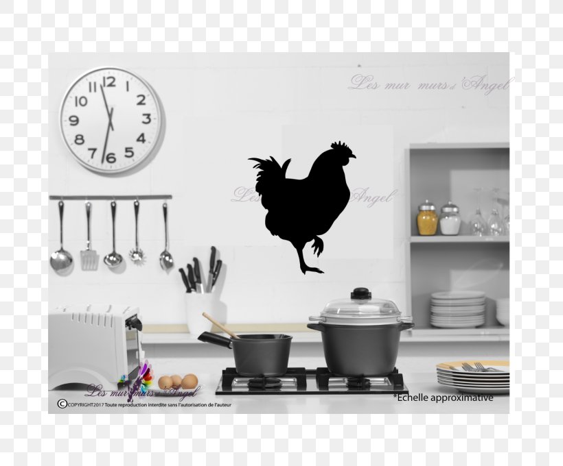 Wall Decal Kitchen Interior Design Services, PNG, 680x680px, Wall Decal, Art, Brand, Chicken, Decal Download Free