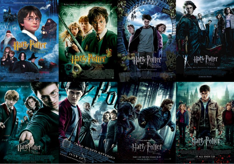 Harry Potter And The Philosopher's Stone Harry Potter And The Order Of The Phoenix Harry Potter And The Cursed Child Harry Potter And The Goblet Of Fire Fantastic Beasts And Where To Find Them, PNG, 1209x851px, Harry Potter And The Cursed Child, Action Film, Album Cover, Art, Collage Download Free