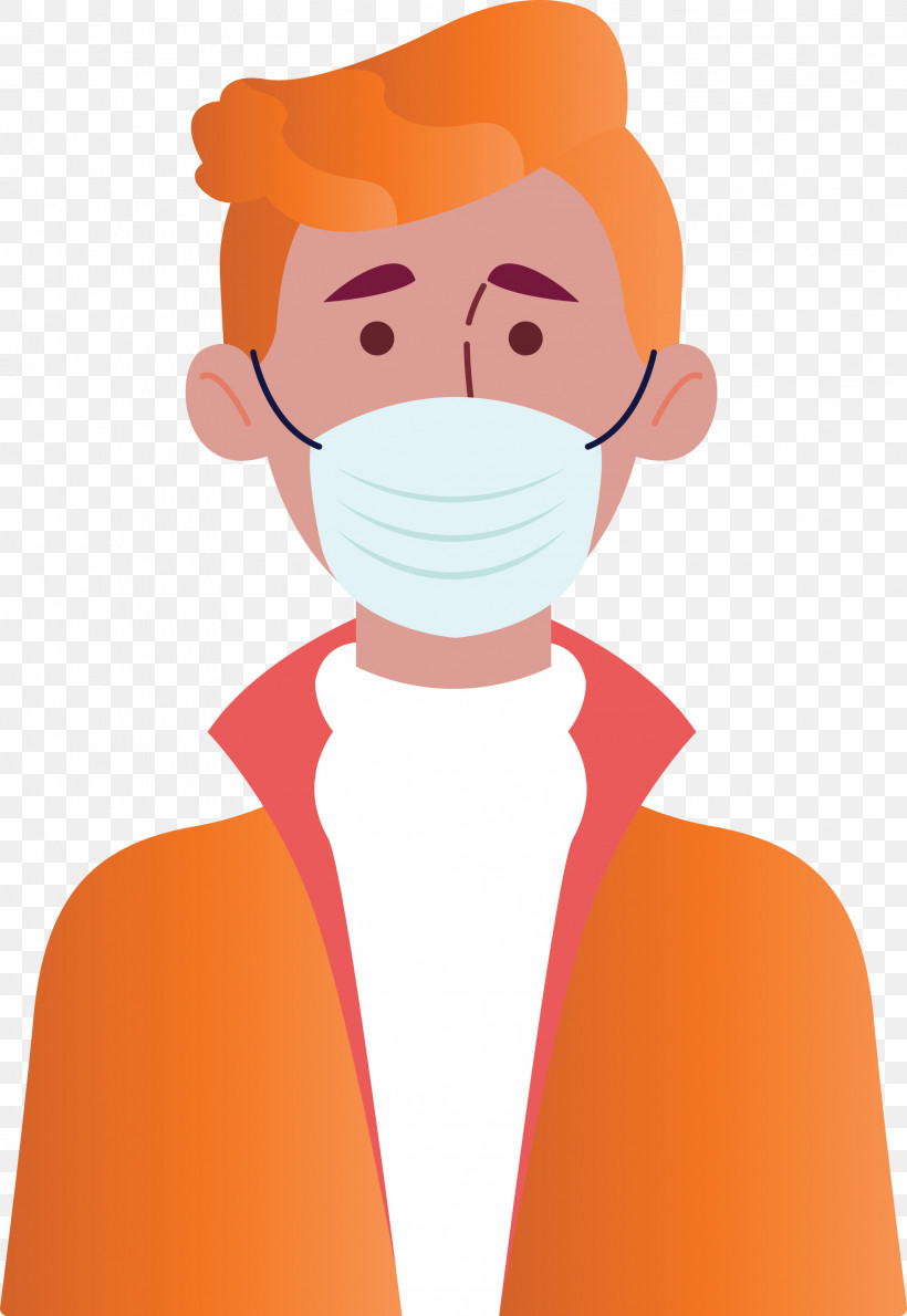 Wearing Mask Coronavirus Corona, PNG, 2066x3000px, Wearing Mask, Cartoon, Corona, Coronavirus Download Free