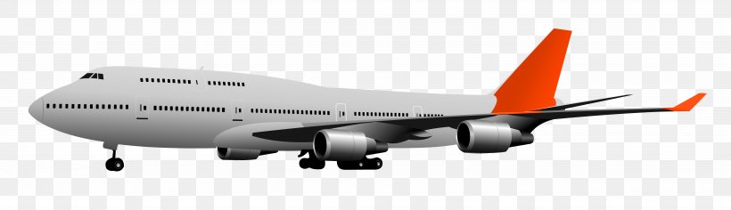 Airplane Boeing 747-400 Clip Art, PNG, 5320x1535px, Airplane, Aerospace Engineering, Aerospace Manufacturer, Air Charter, Air Travel Download Free