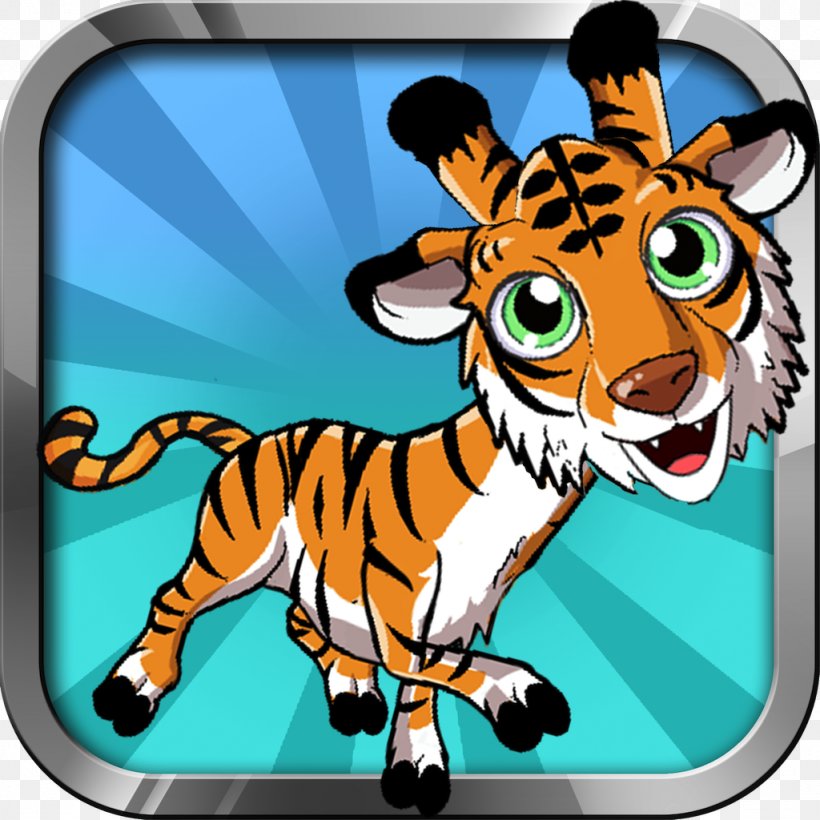 Tiger Cat Horse Clip Art, PNG, 1024x1024px, Tiger, Big Cat, Big Cats, Carnivoran, Cartoon Download Free