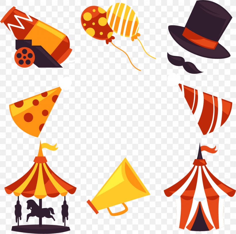 Euclidean Vector Clip Art, PNG, 1080x1072px, Carnival, Cone, Element, Headgear, Orange Download Free