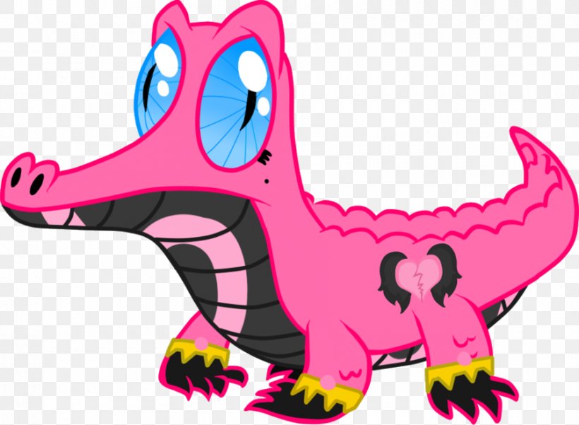 Pinkie Pie Crocodile Pony Alligators Equestria, PNG, 900x660px, Pinkie Pie, Alligators, Animal, Art, Cartoon Download Free