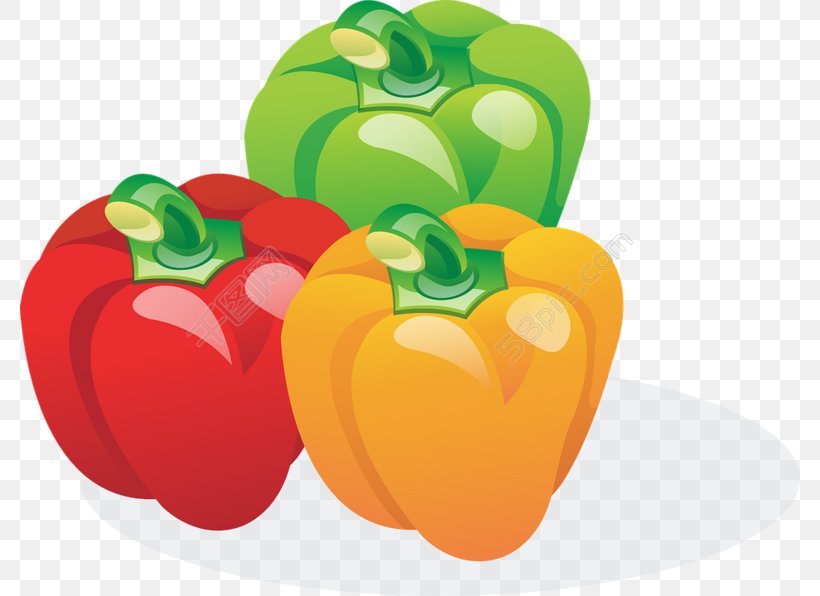 Bell Pepper Chili Pepper Vector Graphics Chili Con Carne Vegetarian Cuisine, PNG, 780x596px, Bell Pepper, Apple, Bell Peppers And Chili Peppers, Black Pepper, Chili Con Carne Download Free