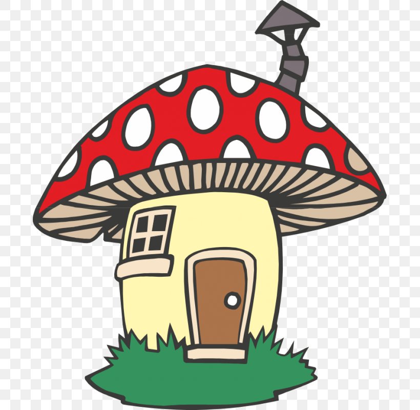 Mushroom The Smurfs Clip Art, PNG, 800x800px, Mushroom, Amanita Muscaria, Animation, Artwork, Decal Download Free