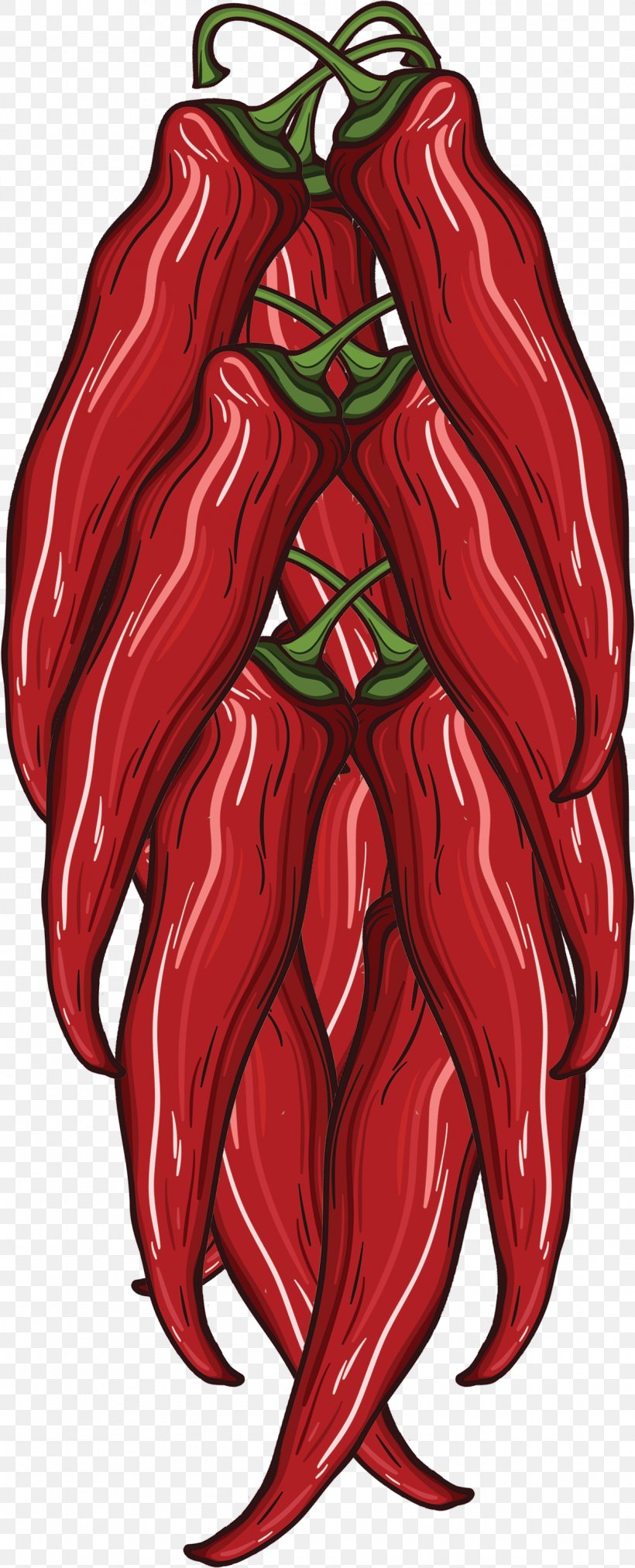 Chili Pepper Guacamole Enchilada Food Cayenne Pepper, PNG, 1217x3004px, Watercolor, Cartoon, Flower, Frame, Heart Download Free