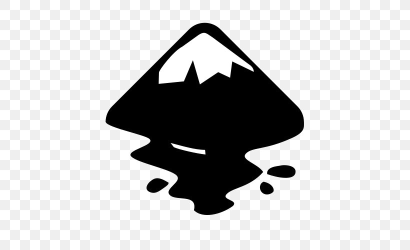 Inkscape Adobe Illustrator Vector Graphics Editor, PNG, 500x500px, Inkscape, Black, Black And White, Computer Software, File Size Download Free