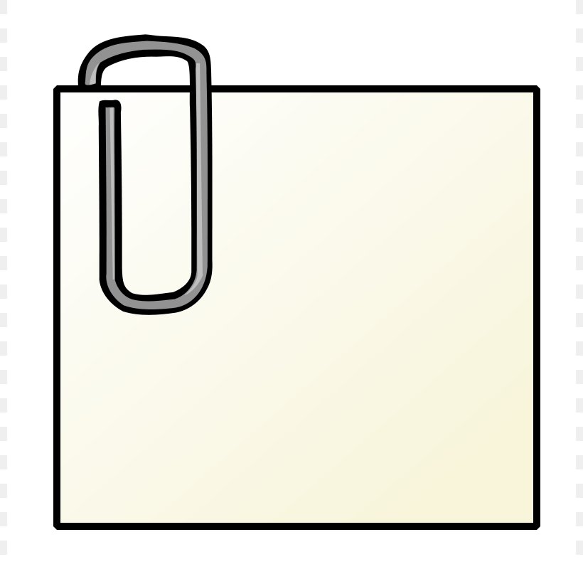 Paper Clip Post-it Note Clip Art, PNG, 800x800px, Paper, Area, Free Content, Loose Leaf, Material Download Free