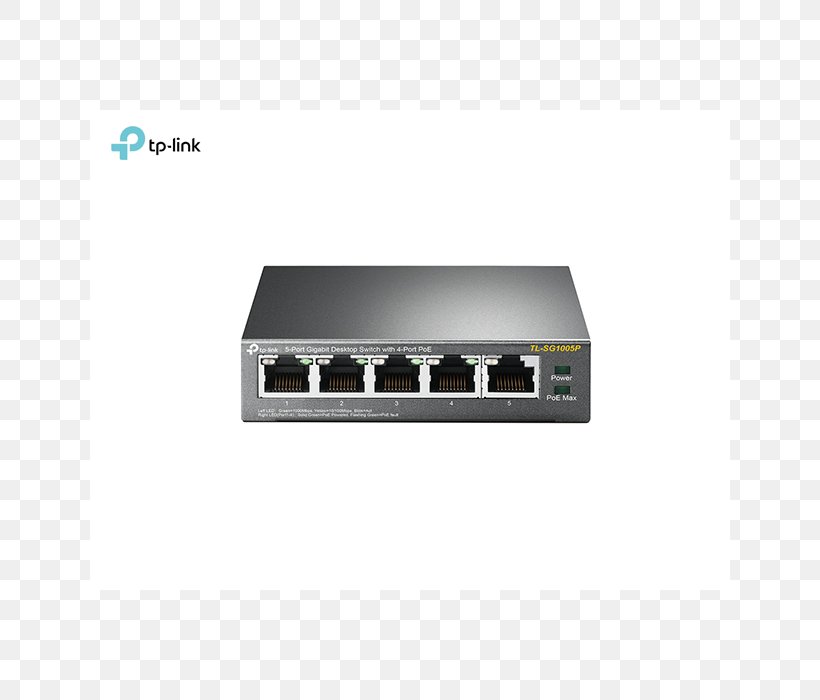 Power Over Ethernet Network Switch TP-Link Gigabit Ethernet, PNG, 700x700px, Power Over Ethernet, Autonegotiation, Computer Network, Desktop Computers, Electronic Component Download Free