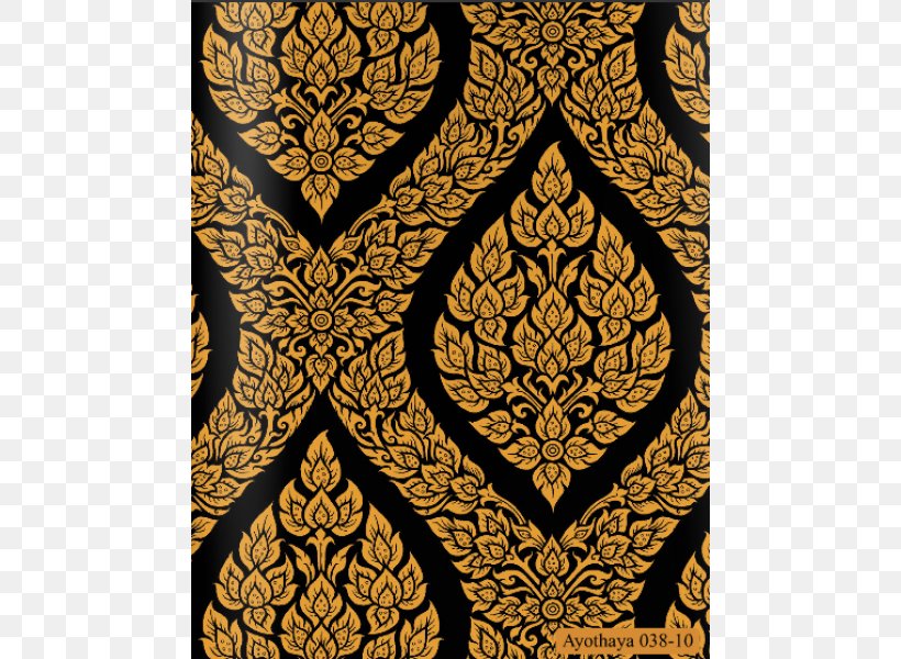 Thai Wall Ayutthaya Kingdom Pattern, PNG, 600x600px, Thai, Art, Ayutthaya Kingdom, Carpet, House Download Free