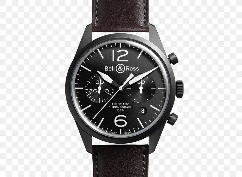 Bell & Ross, Inc. Watch Flyback Chronograph, PNG, 600x600px, Bell Ross, Bell Ross Inc, Brand, Carbon, Chronograph Download Free