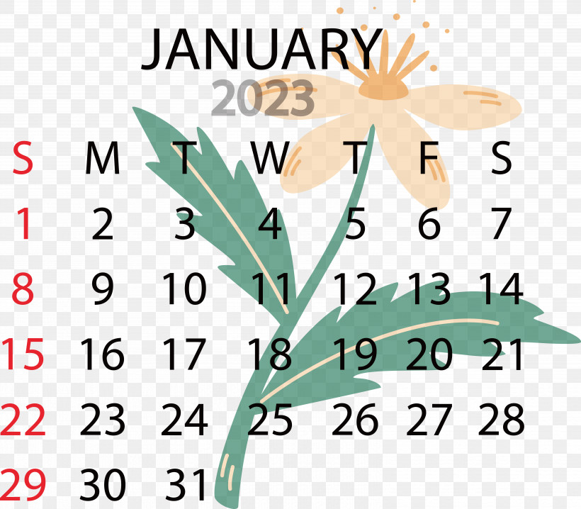 Leaf Plant Stem Tree Flower Line, PNG, 6198x5431px, Leaf, Calendar, Flower, Geometry, Line Download Free