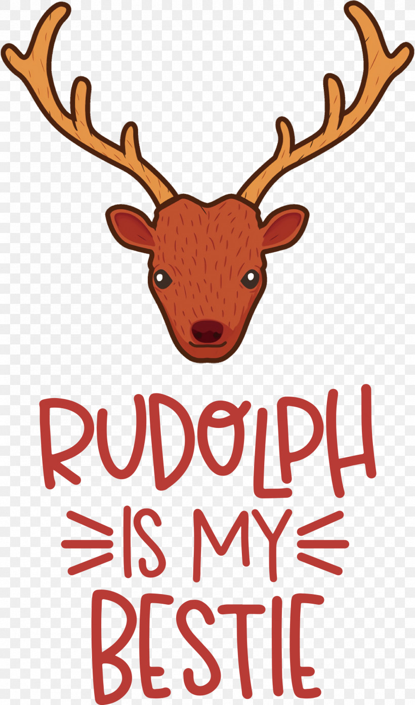Rudolph Is My Bestie Rudolph Deer, PNG, 1767x3000px, Rudolph Is My Bestie, Animal Figurine, Antler, Biology, Christmas Download Free