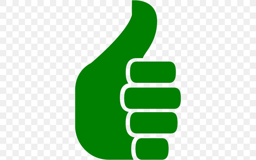 Thumb Signal Green Symbol, PNG, 512x512px, Thumb Signal, Area, Blue, Brand, Color Download Free